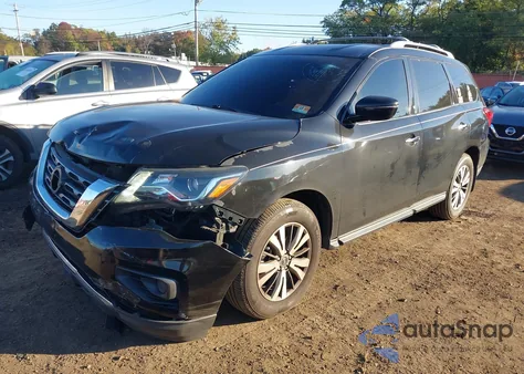 2017 Nissan Pathfinder S из США, поврежденный, VIN 5N1DR2MM4HC686470